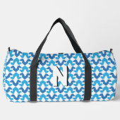 Große Dane Monogrammierte Duffle Bag (Vorderseite)