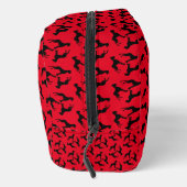 Große Dane Monogrammierte Duffle Bag Waschbeutel (Rechts)