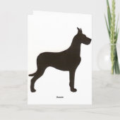 GROSSE DANE RAINBOW BRIDGE SYMPATHEKARTE KARTE (Rückseite)