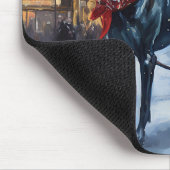 Große dane Weihnachtsfeiertage Mousepad (Ecke)