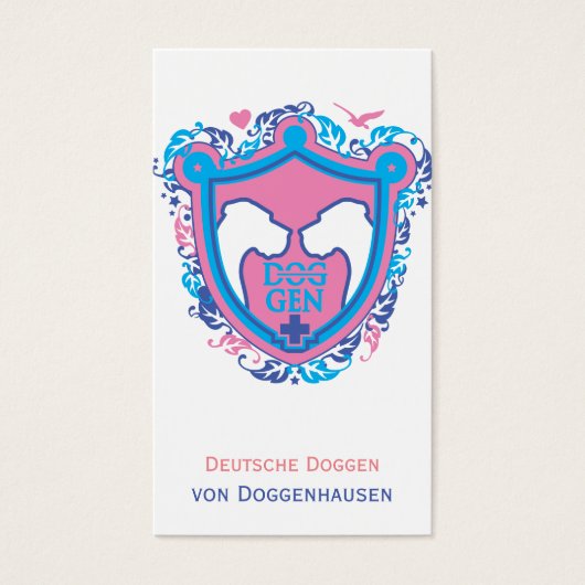 Große Dänen (Vorderseite)
