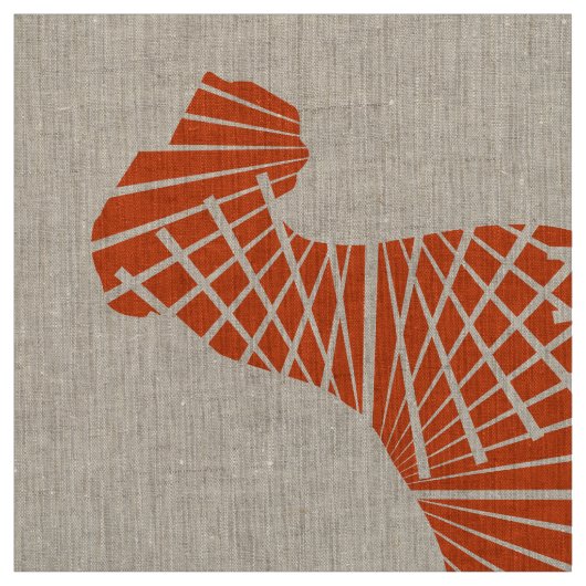 Große Dänen 17" Stoff (Muster)