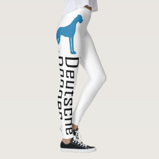 Große Dänen blau Leggings