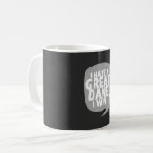 Große Dänen - ich habe einen großen Dan Kaffeetasse (Vorderseite Links)