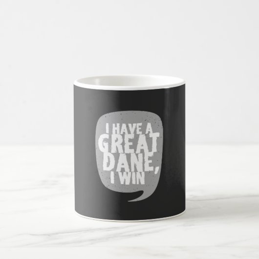 Große Dänen - ich habe einen großen Dan Kaffeetasse (Mittel)