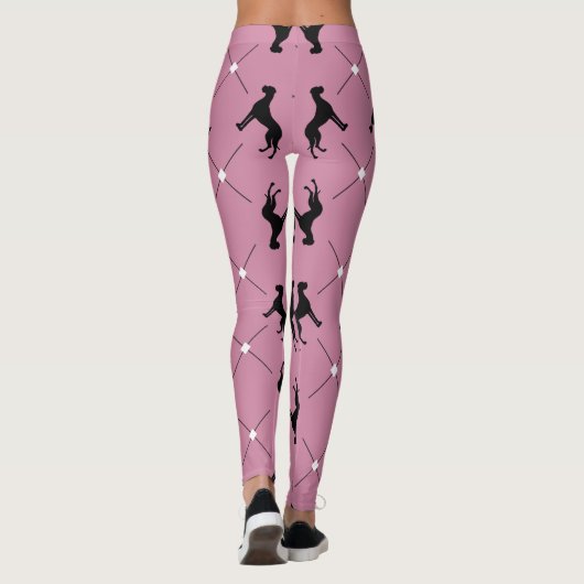 Große Dänen Leggings (Rückseite)