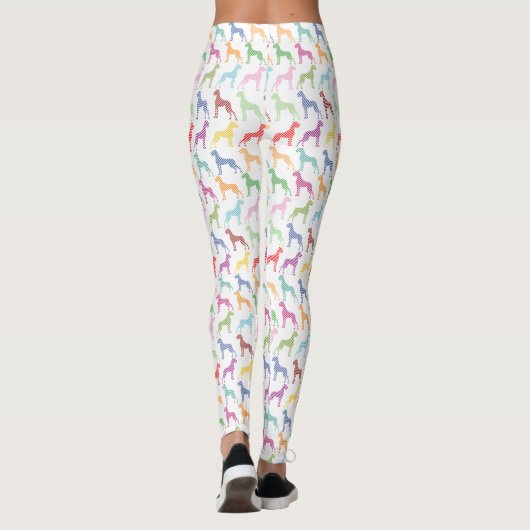 Große Dänen Leggings (Rückseite)
