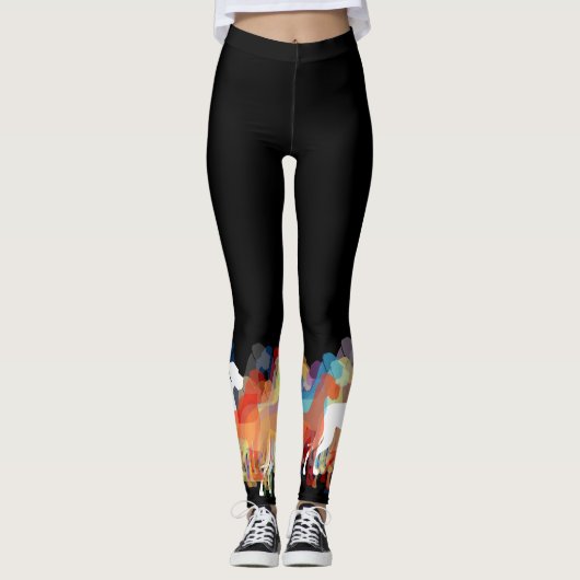 Große Dänen Leggings (Vorderseite)