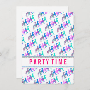 Große Dänen Moderne und Cool Einladung