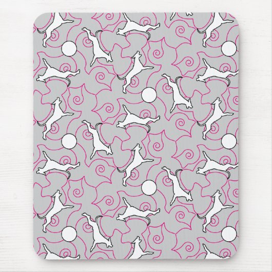 Große Dänen spielen Mousepad (Vorne)