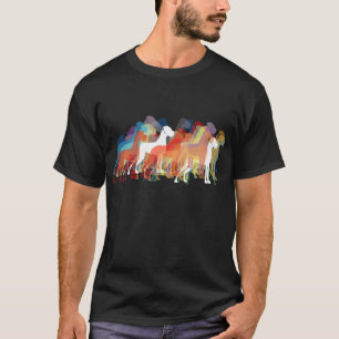 Große Danische Doggen modern T-Shirt