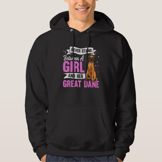 Große Danische Hundefreizeitmode Große Däne Access Hoodie (Vorderseite)
