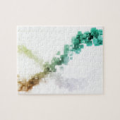 Große Daten-Sichtbarmachunganalytics-Technologie Puzzle (Horizontal)