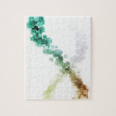 Große Daten-Sichtbarmachunganalytics-Technologie Puzzle (Vertikal)