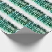 Große Daten und Wolken-Datenverarbeitung Geschenkpapier (Ecke)