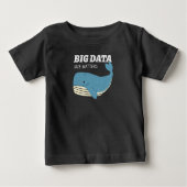 Große Datengröße zählt Baby T-shirt (Vorderseite)