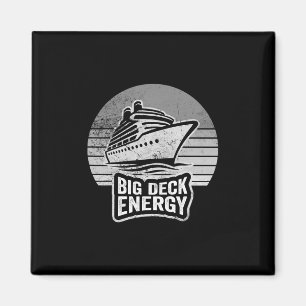 Große Deck Energie Kreuzfahrtschiff Spaß Magnet