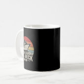Große Deck Energie Retro Kreuzfahrtschiff Stimmung Kaffeetasse (Vorderseite Links)