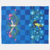 Große Decke der Summenvogel-Fleece (Vorderseite (Horizontal))