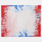 Große Decke mit Grunge-Print-Design (Vorderseite (Horizontal))