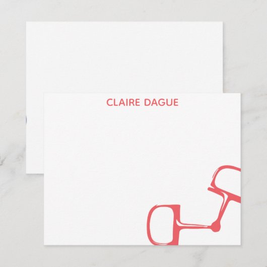 Große Dee Snaffle-Stückchen-Pferdeanmerkungs-Karte Dankeskarte (Vorne/Hinten)