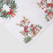 Große dekorative Weihnachtsbilder Dekoupage Seidenpapier (Detail)