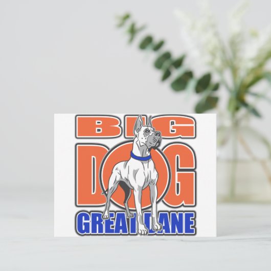 Große Delle Postkarte (Stehend Vorderseite)