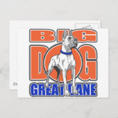 Große Delle Postkarte (Vorne/Hinten)