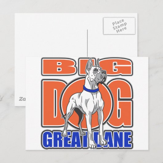 Große Delle Postkarte (Vorne/Hinten)