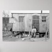 Große Depression, 1940er Poster (Vorne)