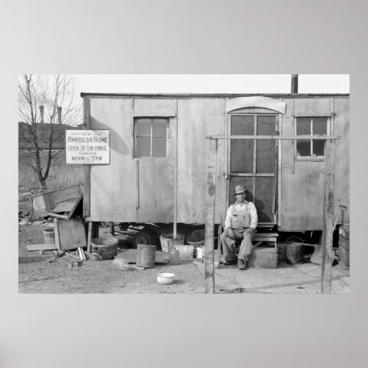 Große Depression, 1940er Poster (Vorne)