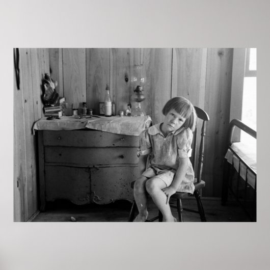 Große Depression Armut 1938 Poster (Vorne)