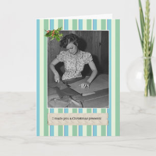 Große Depression Funny Christmas Cards Feiertagskarte