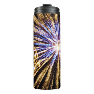 Größe der Anzeige von Fireworks Thermosbecher