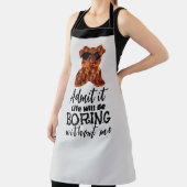 Größe der Bacon-Schürze: Anpassbarer Koch-Spaß Schürze (InSitu)