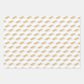 Größe der Bacon Strips Frittierte Eier Frühstücksb Geschenkpapier Set (Vorderseite 2)