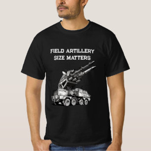 Größe der Feldartillerie Matters Veteran T-Shirt