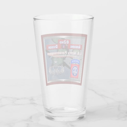 Größe der Im Flugzeug Division Glas (Rückseite)