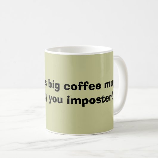 Große der Kaffee-Tasse des Vaters Kaffeetasse (VorderseiteRechts)