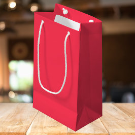 Größe der roten Farbe Kleine Geschenktüte