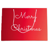 Große Designer Weihnachtsgeschenke Totbeutel Geschenktüte (Vorderseite)