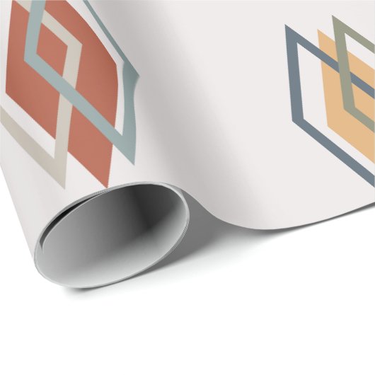 Große Diamanten Geschenkpapier (Rolleneckpunkt)