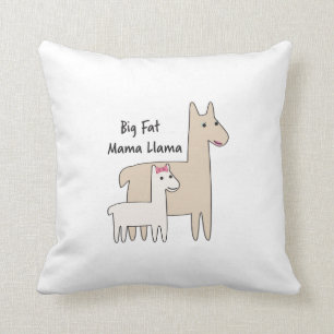 Große Dicke Mama Lama Kissen