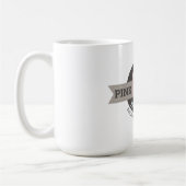 Große digitale Kaffeetasse Pink Dog Digital (Links)