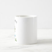 Große Dillgurken-Wortspiel Kaffeetasse (Mittel)