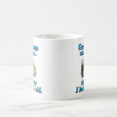 Große Dinge brauchen Zeit Kaffeetasse (Mittel)