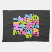 Große Dinge brauchen Zeit T - Shirt Geschirrtuch (Horizontal)