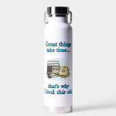 Große Dinge brauchen Zeit Trinkflasche (Vorne)