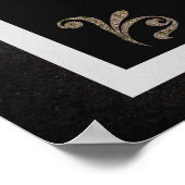 Große Dinge geschehen ** Van Gogh Zitat *Druck Poster (Ecke)