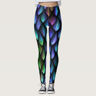 Große Drachenskala Leggings